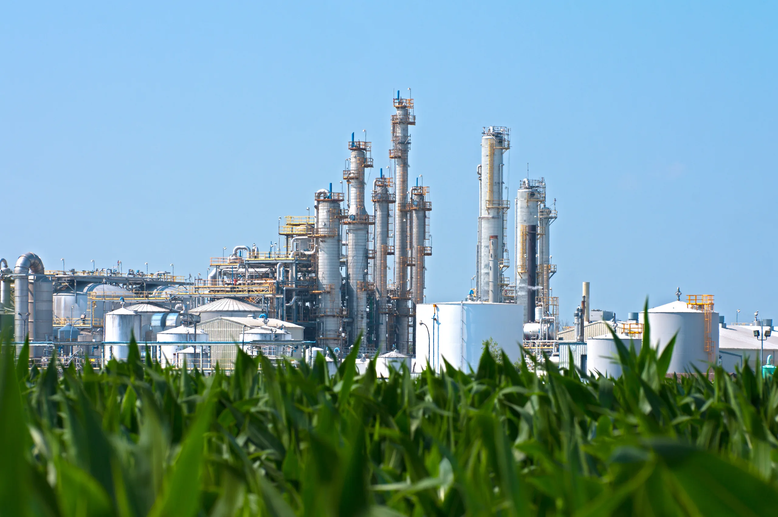 ethanol production plant